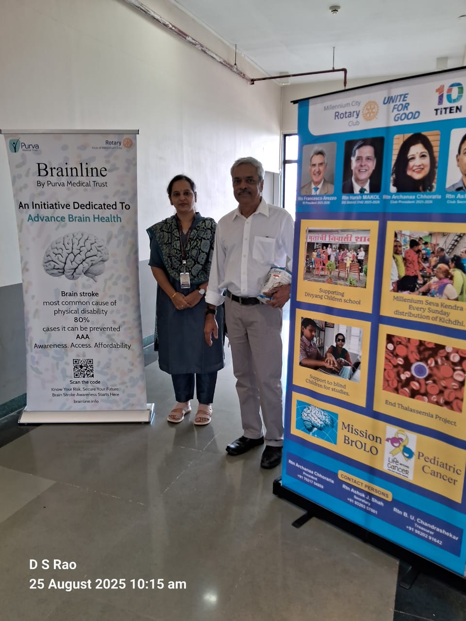 Awareness workshop on stroke prevention and lifestyle risks